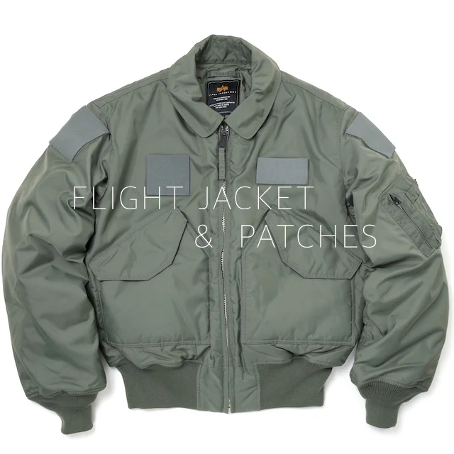 FLIGHT JACKET ＆ PATCHES