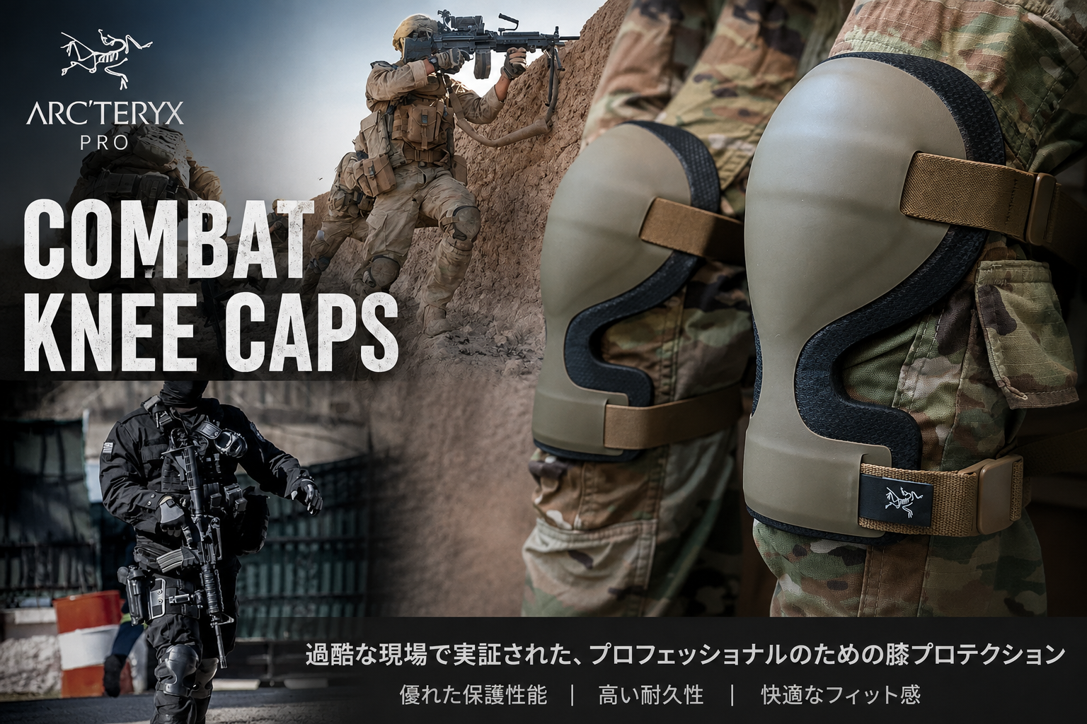 ARC’TERYX PRO COMBAT KNEE CAPS