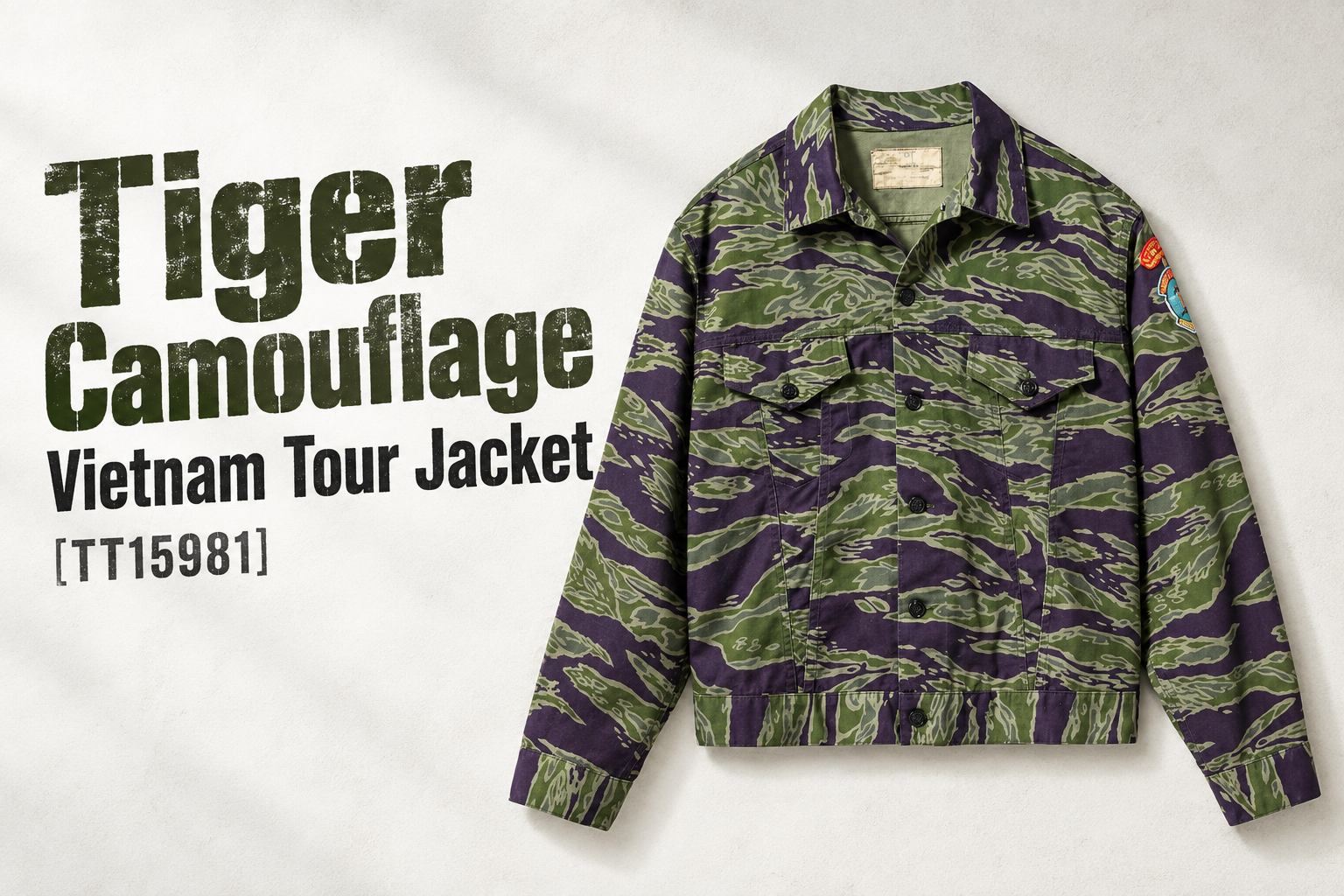Tiger Camouflage Vietnam Tour Jacket